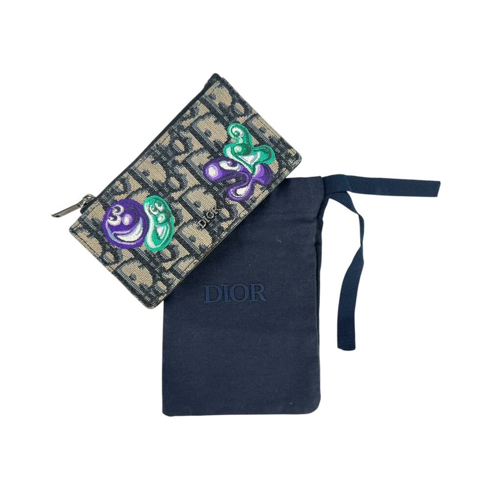 Dior x Kenny Scharf Trotter Zip Card Holder - Picture 3 of 12